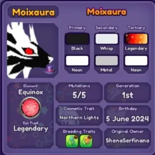 🐲 ➤【Moixaura】