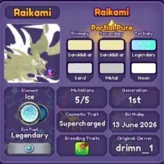 🐲 ➤【Raikami】