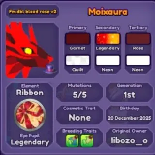 🐲 ➤【Moixaura】