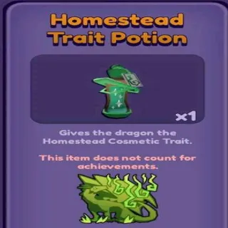 🍶 ➤【Homestead Trait Potion】