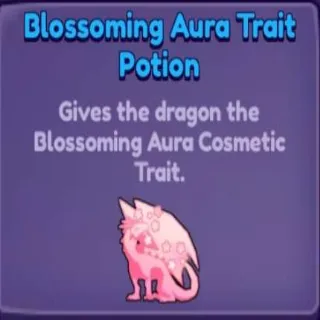 🍶 ➤【Blossoming Aura Trait Potion】