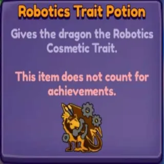🍶 ➤【Robotics Trait Potion】