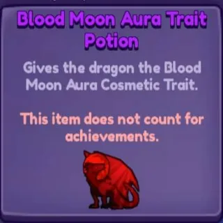 🍶 ➤【Blood Moon Trait Potion】