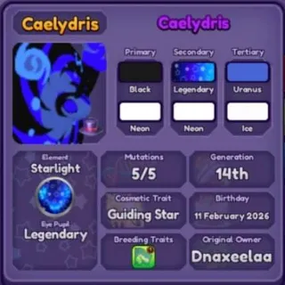 🐲 ➤【Caelydris Season 45】