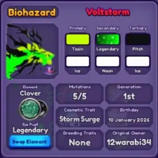 🐲 ➤【Voltstorm Relic Season 1】