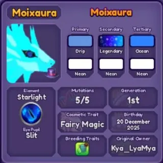 🐲 ➤【Moixaura】