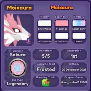 🐲 ➤【Moixaura】