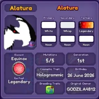 🐲 ➤【Alatura】