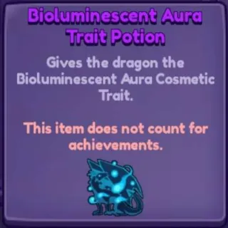 🍶 ➤【Bioluminescent Aura Trait Potion】