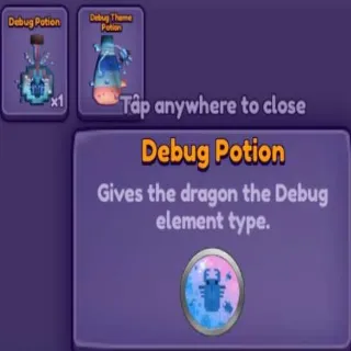 🍶 ➤【Debug Potion & Theme Potion】
