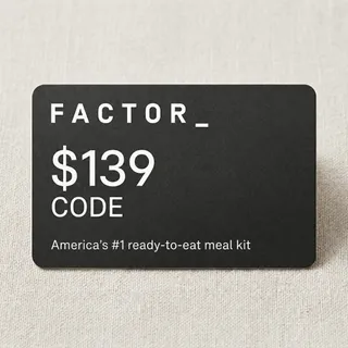 $139 USD Factor 75 Gift Card