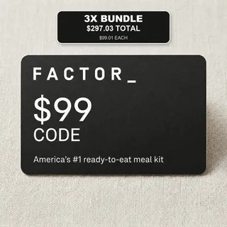 3x $99 Factor 75 Gift Card (3 Codes X $99 USD) AUTO DELIVERY