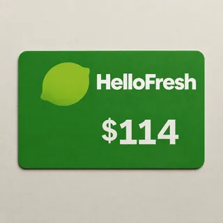 HelloFresh $114