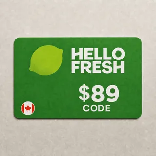 $89 CAD HelloFresh Gift Card