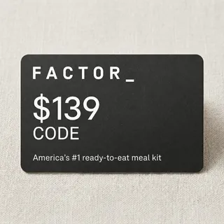 $139 Factor75 Code (10x Meals) - AUTODELIVERY