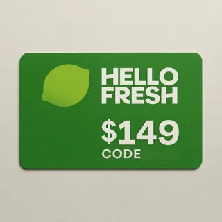 $149 USD HelloFresh Gift Card