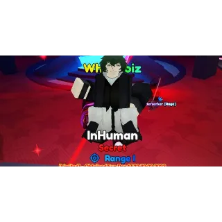 Inhuman UNEVO anime adventures