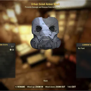 urban scout armor mask