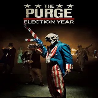 The Purge: Election Year Digital HD Code, Vudu/Fandango or Movies Anywhere Redeem.