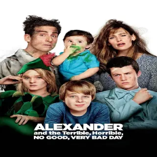 Alexander and the Terrible, Horrible, No Good, Very Bad Day Digital HD Code, Vudu Or Movies Anywhere.