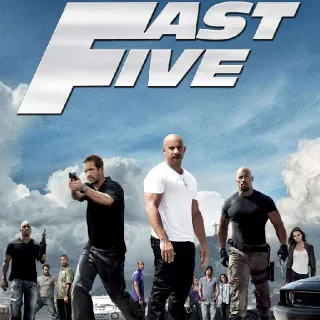 Fast Five (Extended Version) Digital HD Code, Vudu Or Movies Anywhere.