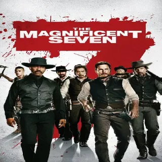 The Magnificent Seven Digital HD Code, Vudu Redeem.