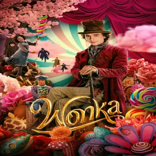 Wonka Digital 4K/UHD Code, Vudu Or Movies Anywhere.