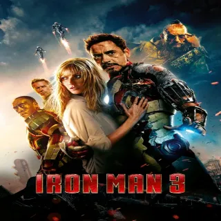 Iron Man 3 Digital HD Code, Vudu/Fandango or Movies Anywhere Redeem.