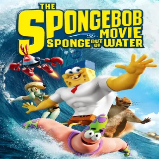 The SpongeBob Movie: Sponge Out of Water Digital HD Code, Vudu Redeem.