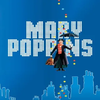 Mary Poppins Digital HD Code, Vudu Or Movies Anywhere.