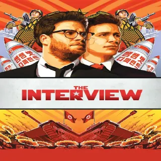 The Interview Digital SD Code, Vudu Or Movies Anywhere.