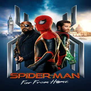 Spider-Man: Far From Home Digital HD Code, Vudu Or Movies Anywhere.