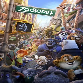 Zootopia Digital HD Code, Vudu Or Movies Anywhere.