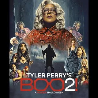 Tyler Perry's Boo 2! A Madea Halloween Digital HD Code, Vudu/Fandango or Movies Anywhere Redeem.