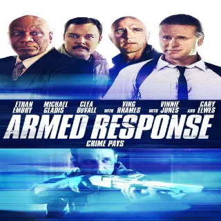 Armed Response (2013) Digital HD Code, Vudu/Fandango Redeem.