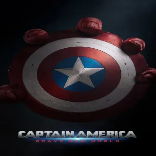 Captain America: Brave New World Digital HD Code, Vudu Or Movies Anywhere.