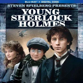 Young Sherlock Holmes Digital HD Code, Vudu/Fandango Redeem.
