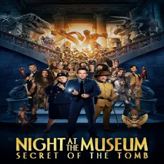 Night at the Museum: Secret of the Tomb Digital HD Code, Vudu/Fandango or Movies Anywhere Redeem.