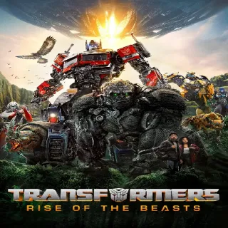 Transformers: Rise of the Beasts Digital 4K/UHD Code, Vudu Redeem.