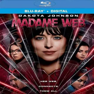 Madame Web Digital HD Code, Vudu Or Movies Anywhere.