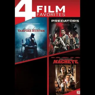 Abraham Lincoln: Vampire Hunter, Predators or Machete Digital SD Code, FoxRedeem.com ONLY, You Choose 1 of the 3.
