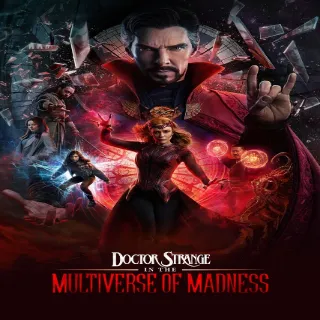 Doctor Strange in the Multiverse of Madness Digital HD Code, Vudu Or Movies Anywhere.