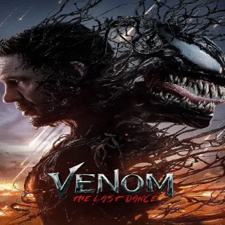 Venom: The Last Dance Digital 4K/UHD Code, Vudu Or Movies Anywhere.