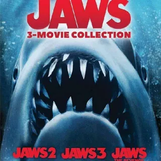 JAWS 3-Movie Collection. Vudu Or Movies Anywhere.