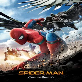 Spider-Man: Homecoming Digital HD Code, Vudu/Fandango Or Movies Anywhere Redeem.