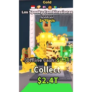 ⚡GOLD LOS SPOOKY COMBINASIONAS 475M/S - 6 TRAITS!