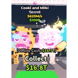 ⚡COOKI AND MILKI 620M/S
