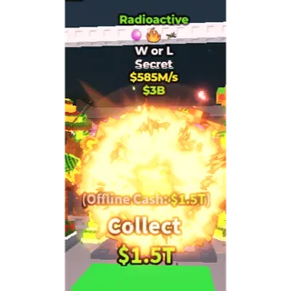 ⚡Radioactive W or L 585M/S