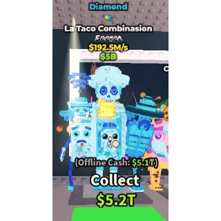 ⚡Diamond La Taco Combinasion 192.5M/S