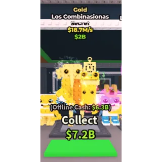 ⚡GOLD LOS COMBINASIONAS 18.7M/S